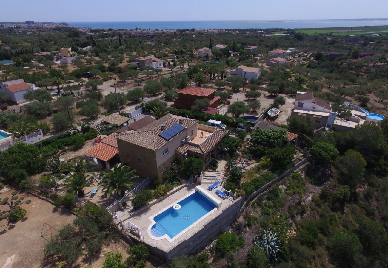 Casa rural en Ampolla - La Palmera Casa rural en Ampolla - La Palmera