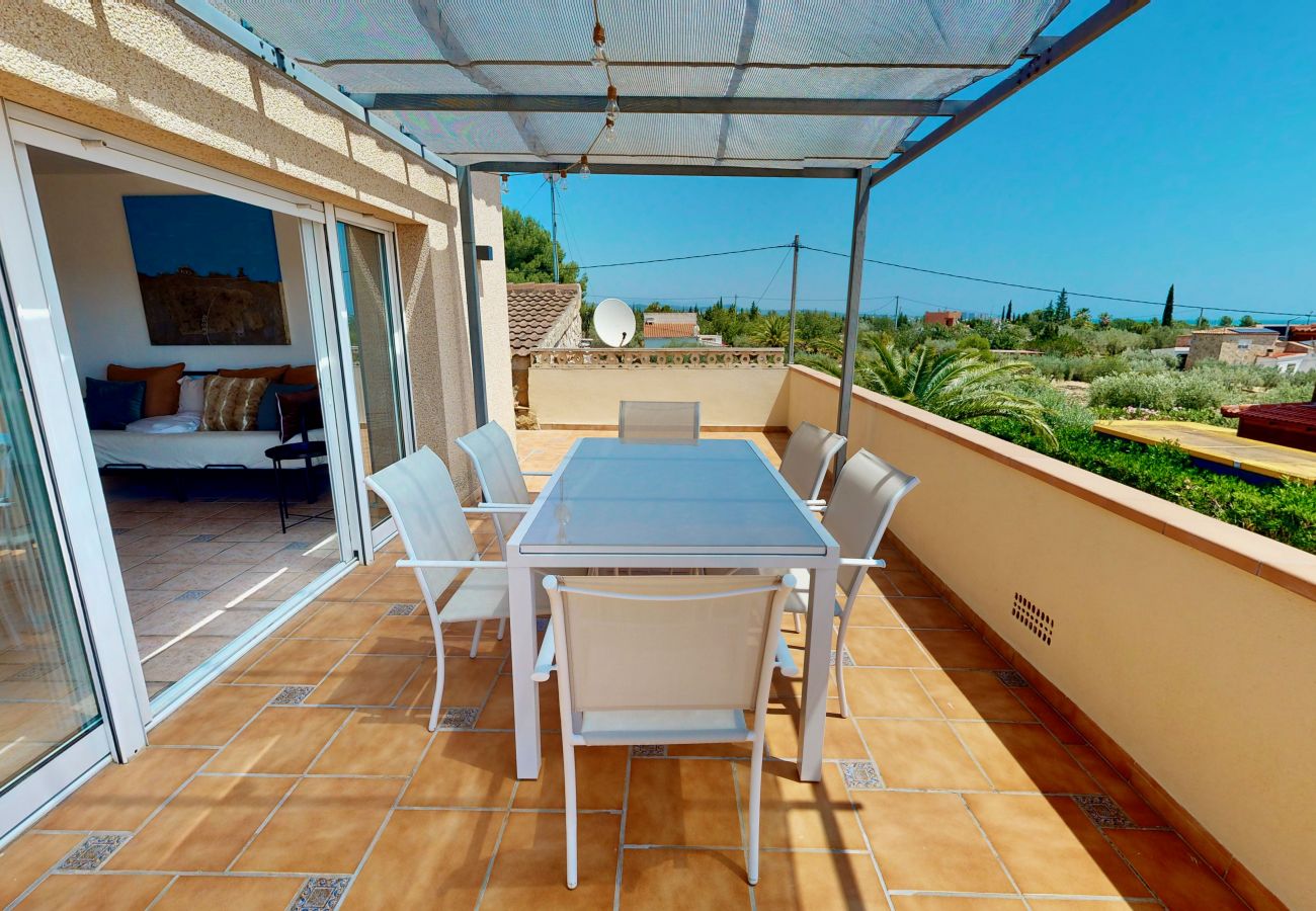 Casa rural en Ampolla - La Palmera Casa rural en Ampolla - La Palmera