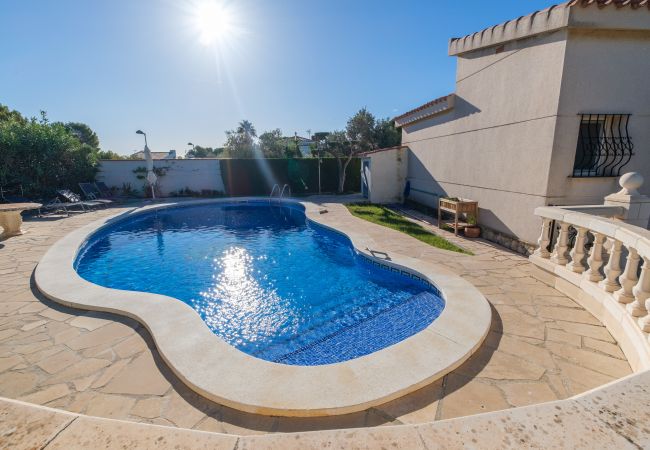 Villa en Ampolla - Villa Palmeras Villa en Ampolla - Villa Palmeras